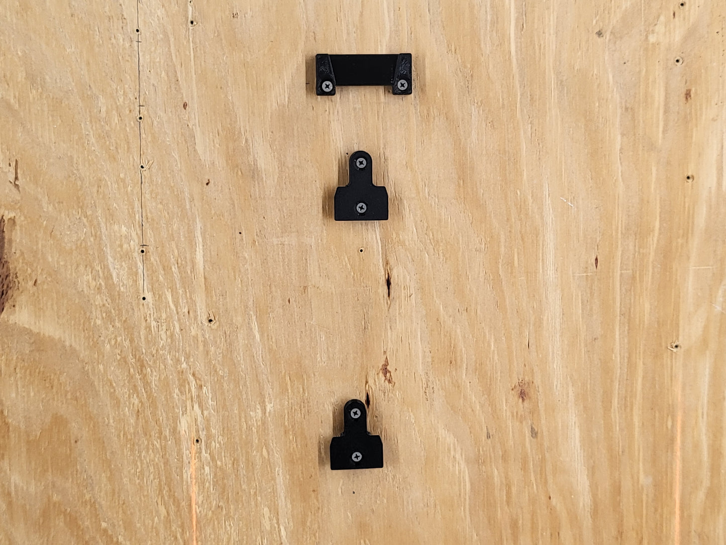 Milwaukee Packout Compatible Wall Mounts - Black