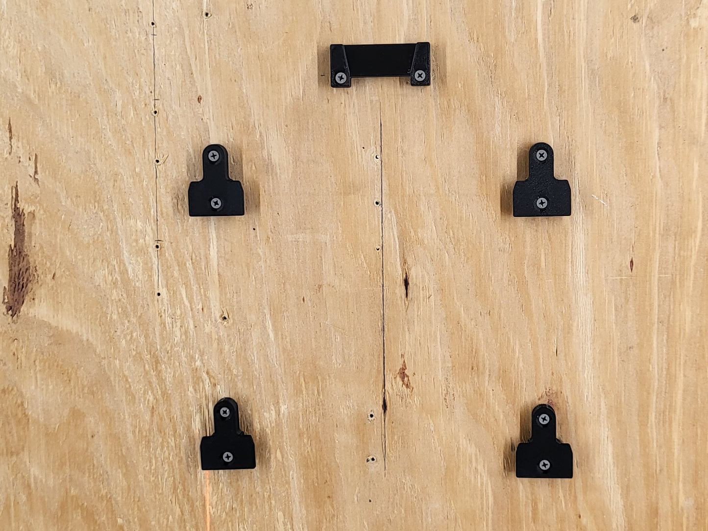 Milwaukee Packout Compatible Wall Mounts - Black