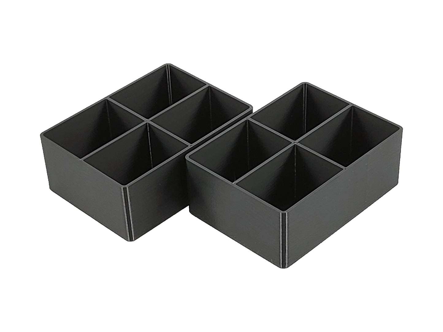 Dewalt TSTAK 2-Drawer Tool Box Compatible Small Nesting Bins - Black