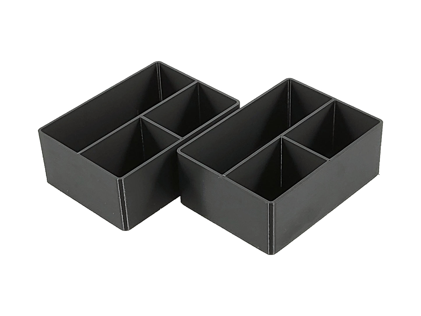 Dewalt TSTAK 2-Drawer Tool Box Compatible Small Nesting Bins - Black
