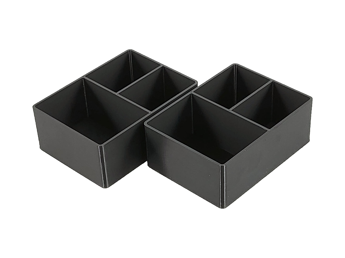 Dewalt TSTAK 2-Drawer Tool Box Compatible Small Nesting Bins - Black