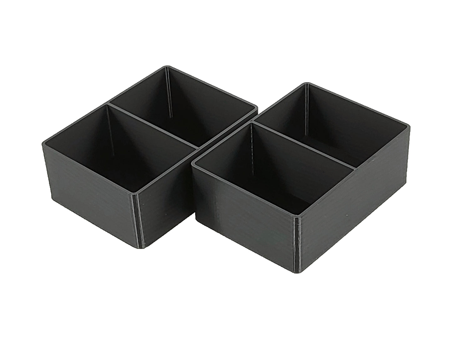 Dewalt TSTAK 2-Drawer Tool Box Compatible Small Nesting Bins - Black