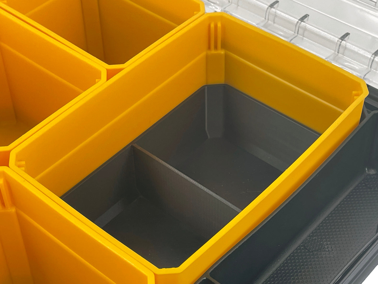 Dewalt TSTAK Organizer Compatible Large Nesting Bin Set - Black