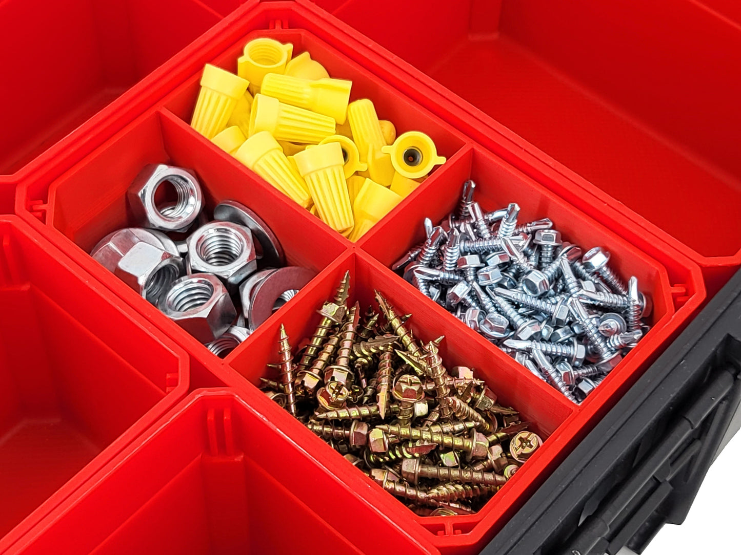 Craftsman XL Pro Organizer Compatible Large Nesting Bin - Red