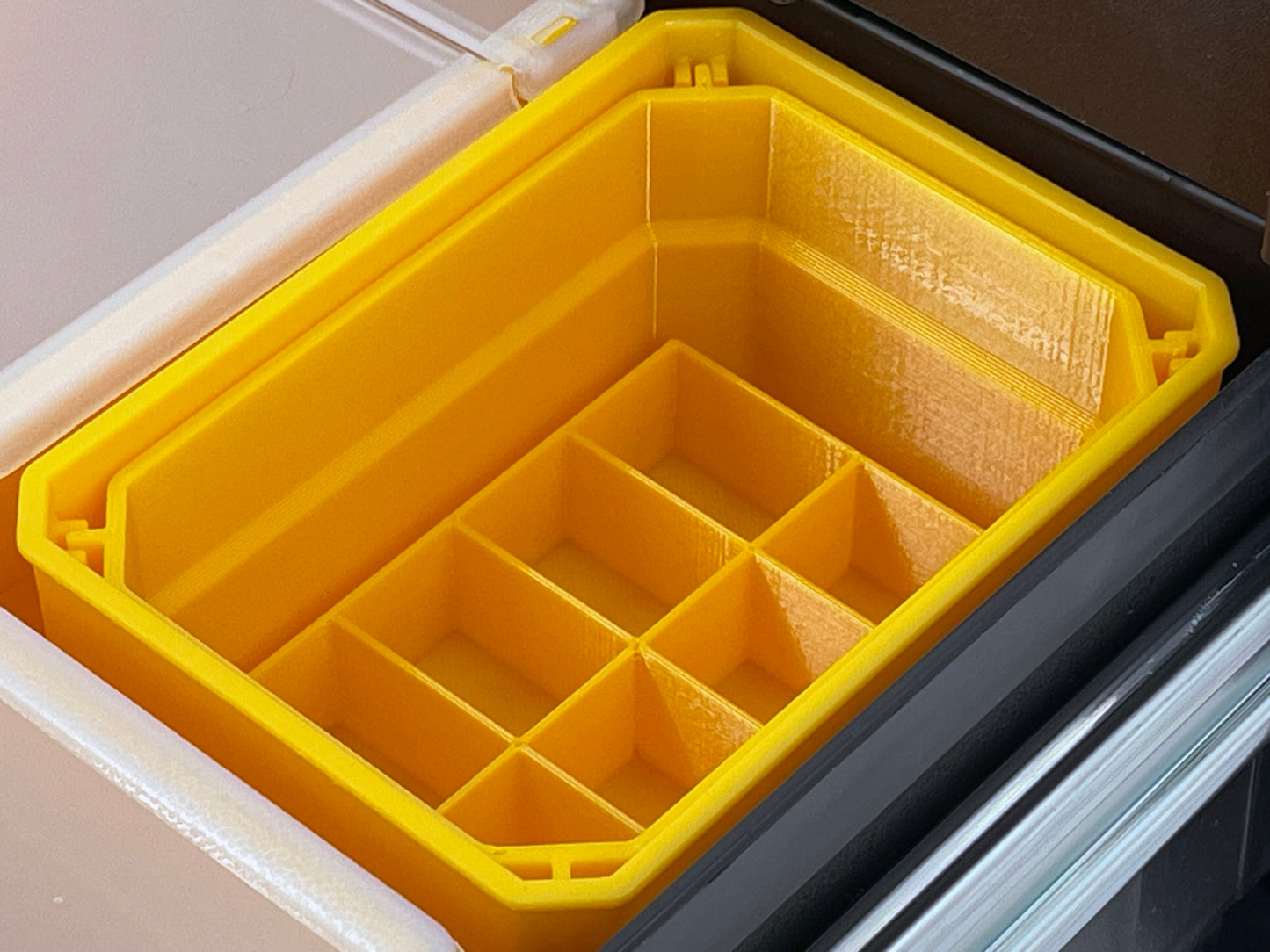 Dewalt TSTAK Single Deep Drawer Tool Compatible AA AAA C D 9V Battery Insert Bin