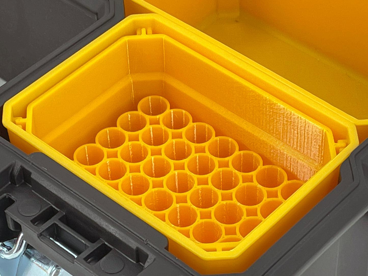 Dewalt Deep Pro Organizer Compatible AA AAA C D 9V Battery Insert Bin
