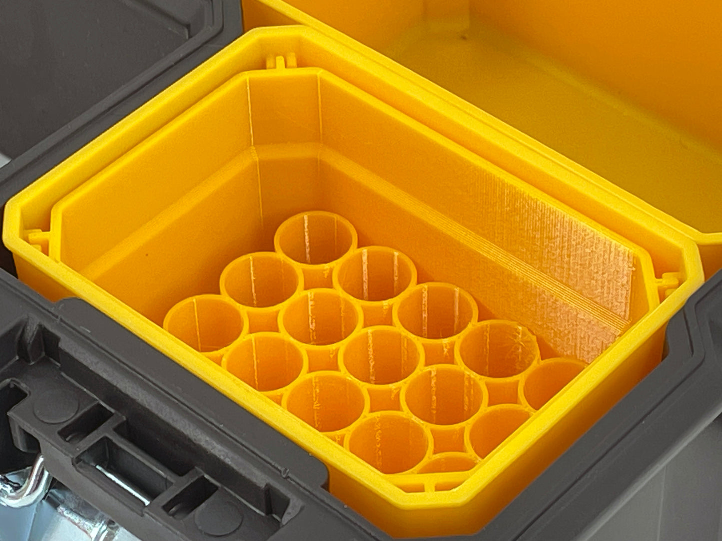 Dewalt Deep Pro Organizer Compatible AA AAA C D 9V Battery Insert Bin