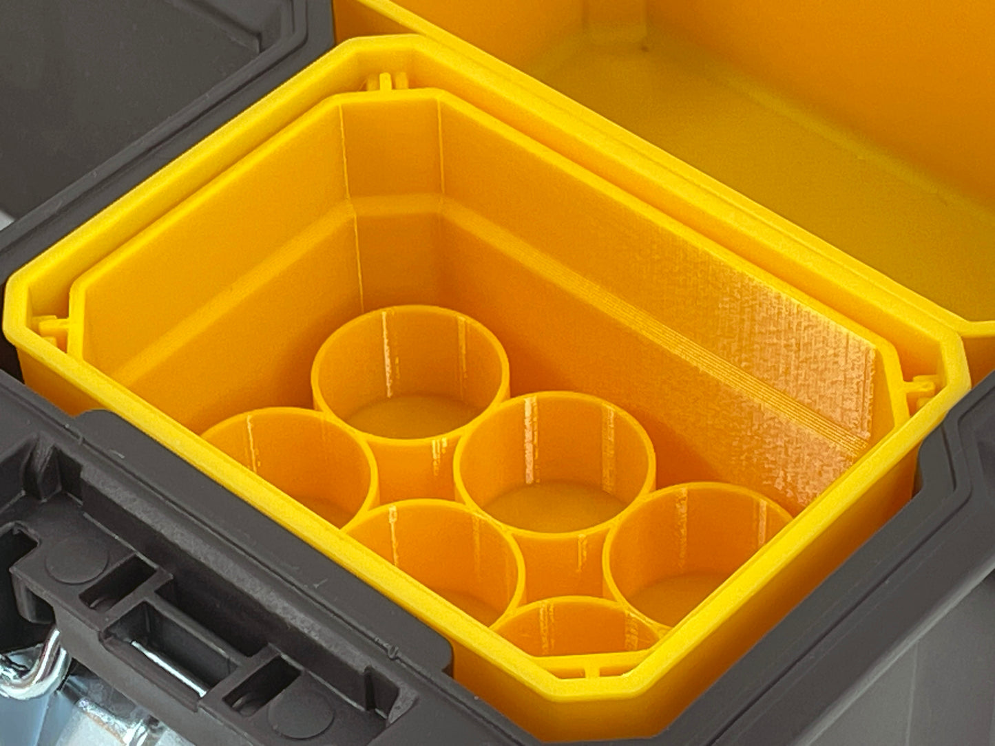 Dewalt Deep Pro Organizer Compatible AA AAA C D 9V Battery Insert Bin