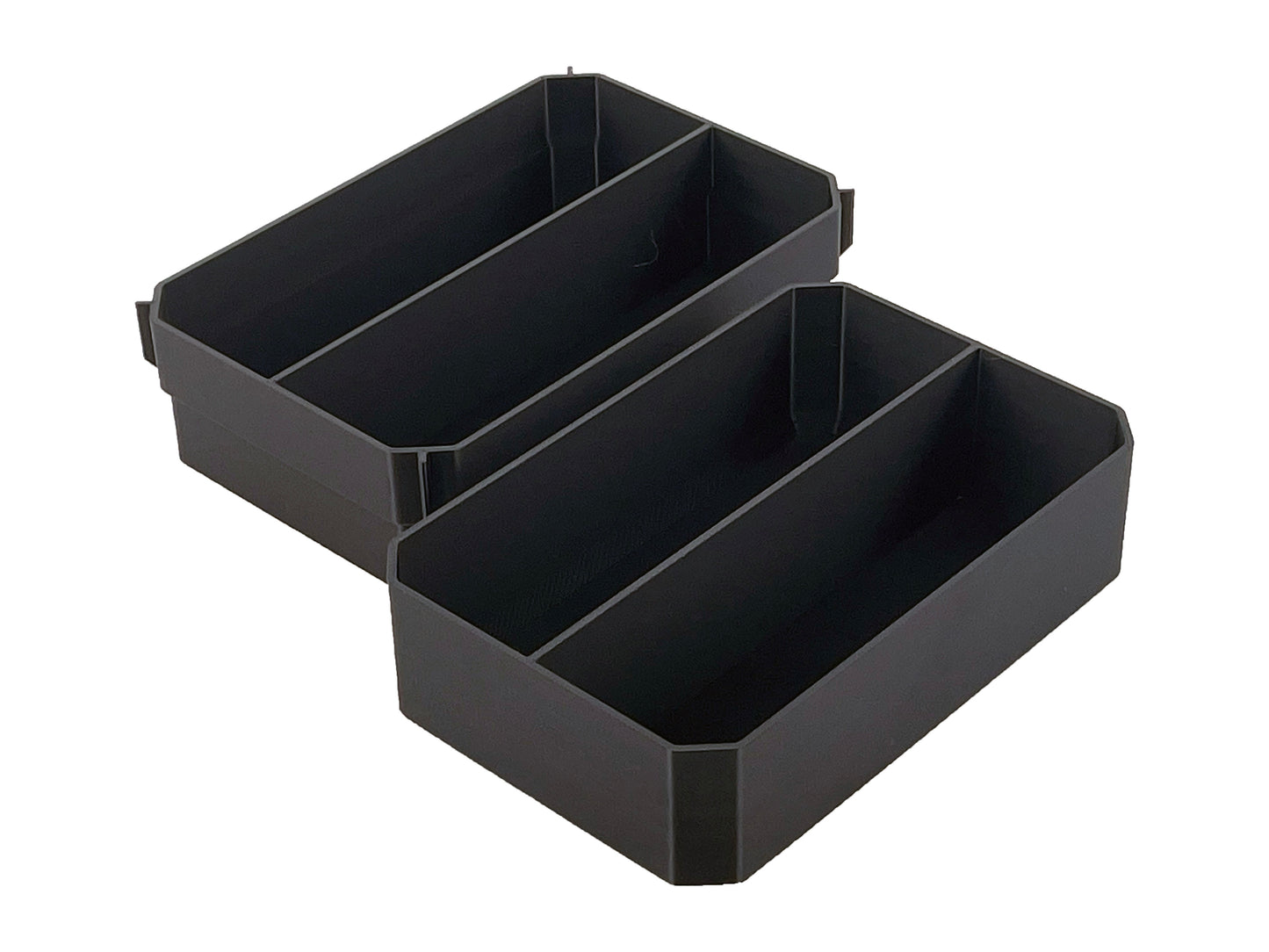 Dewalt TSTAK Organizer Compatible Large Nesting Bin Set - Black