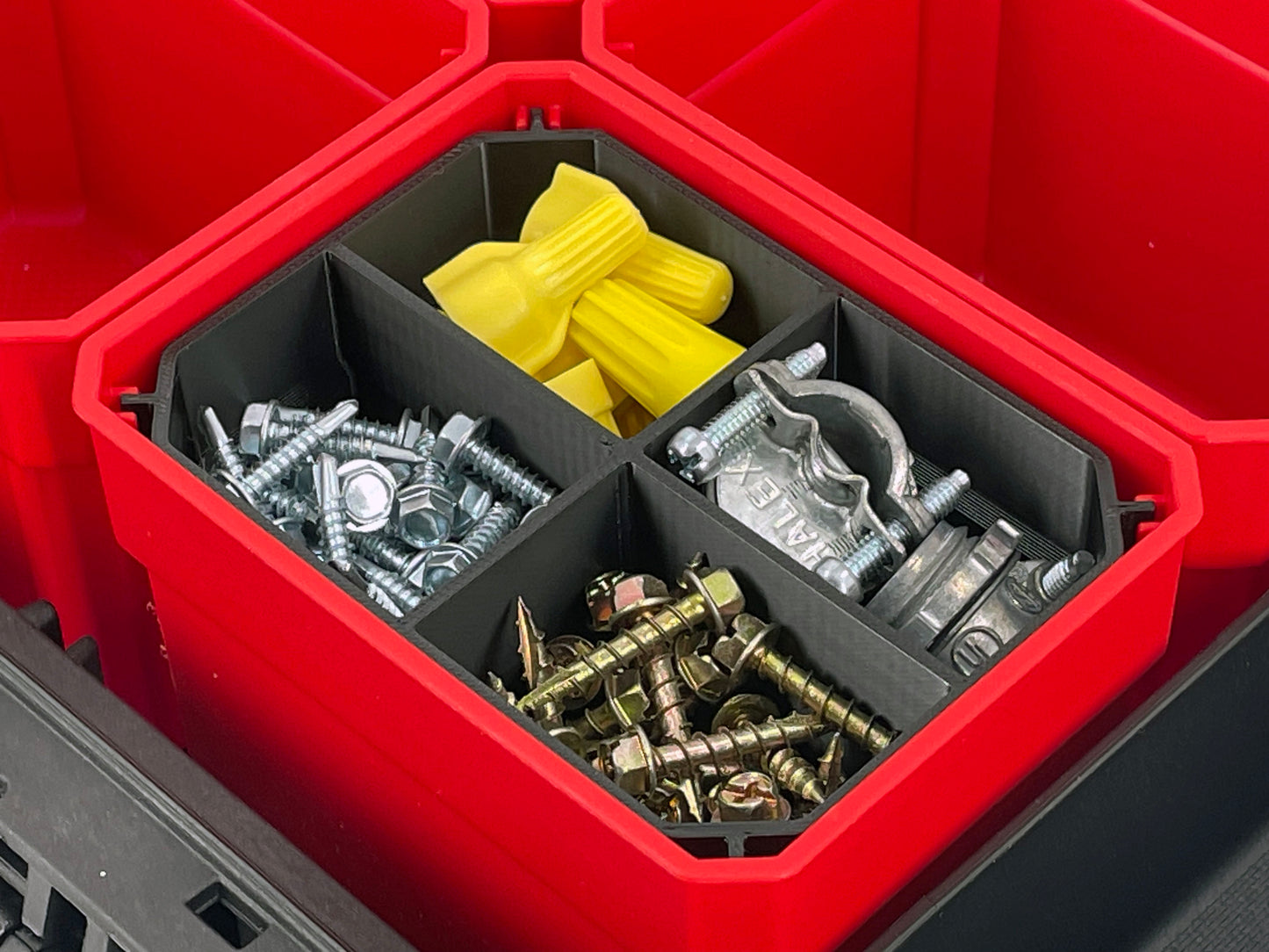 Craftsman Tradestack Organizer Compatible Small Nesting Bin Set - Black