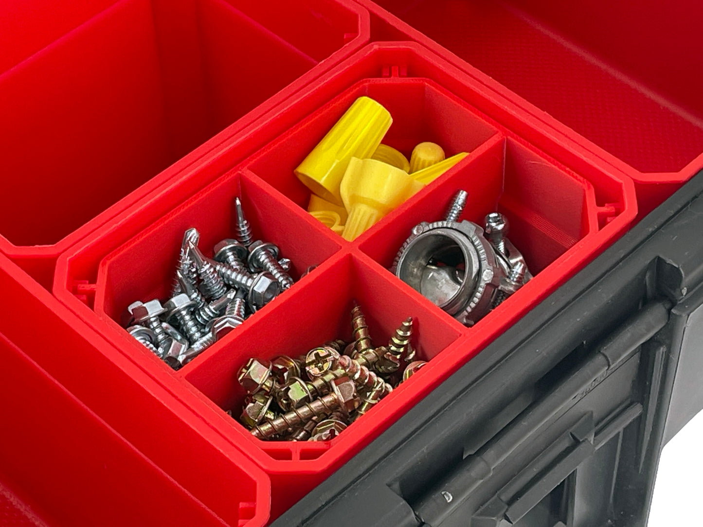 Craftsman XL Pro Organizer Compatible Small Nesting Bin Set - Red