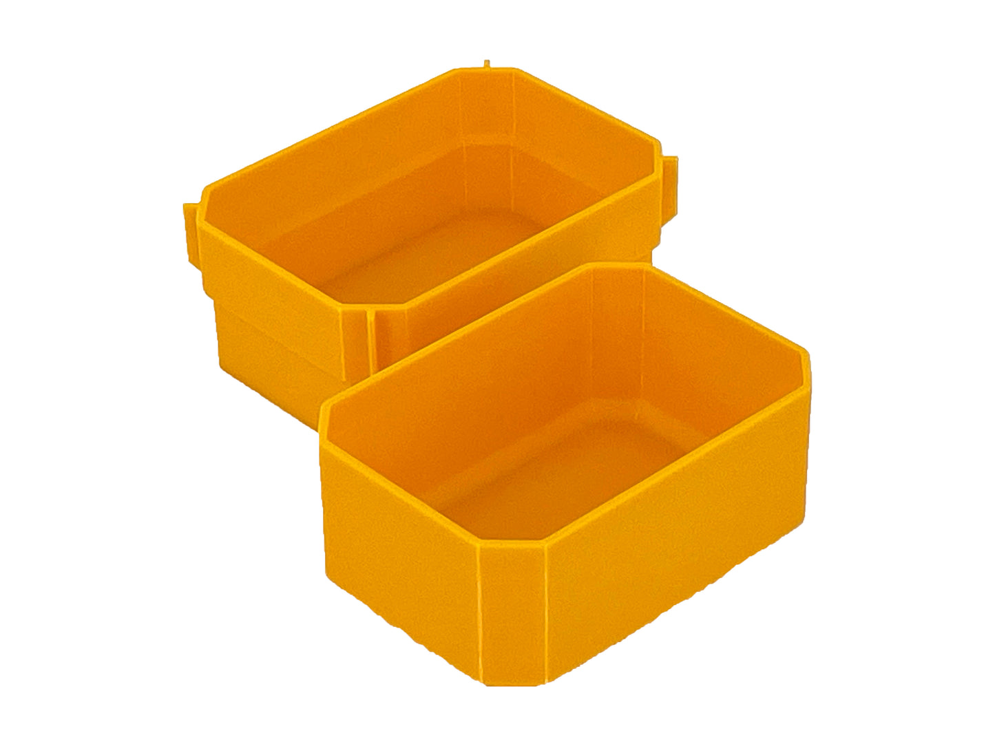 Dewalt TSTAK Single Deep Drawer Tool Organizer Box Compatible Small Nesting Bin Set - Yellow