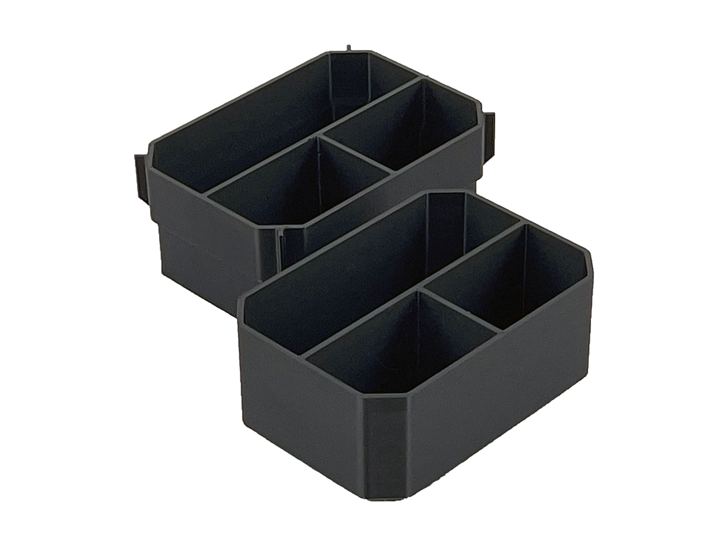 Dewalt TSTAK Organizer Compatible Small Nesting Bin Set - Black