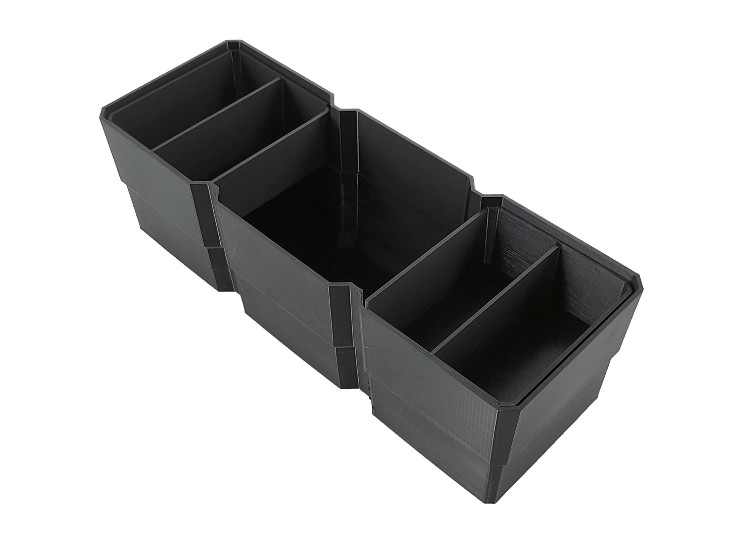DeWalt ToughSystem 2.0 Full-Size Organizer Compatible XL Replacement Bin Set - Black