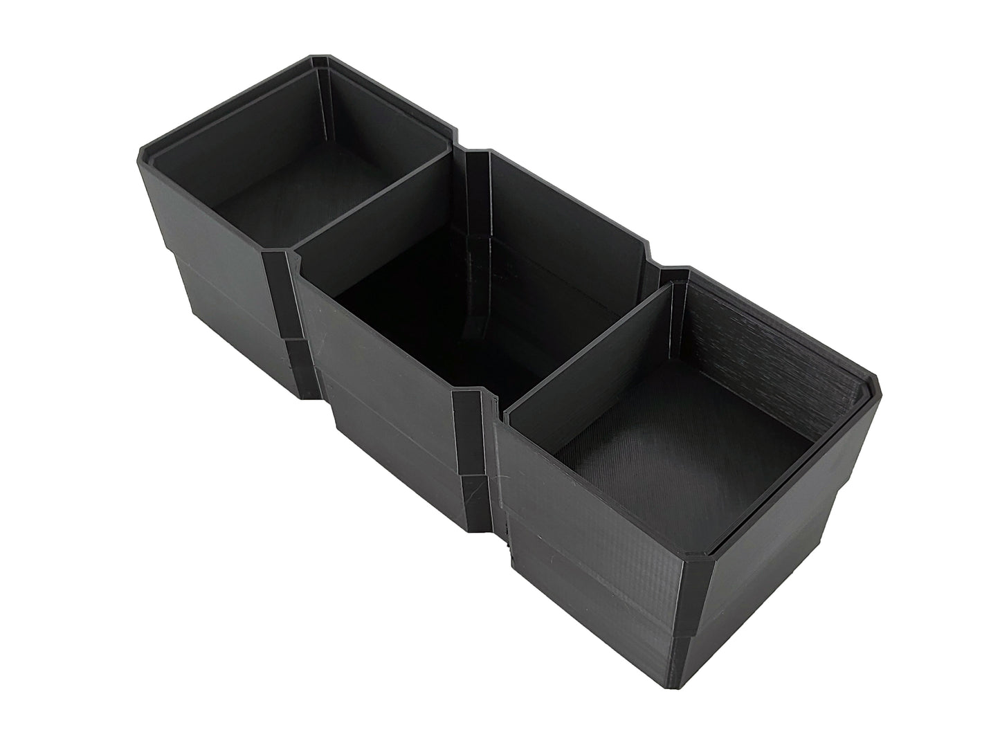 DeWalt ToughSystem 2.0 Full-Size Organizer Compatible XL Replacement Bin Set - Black
