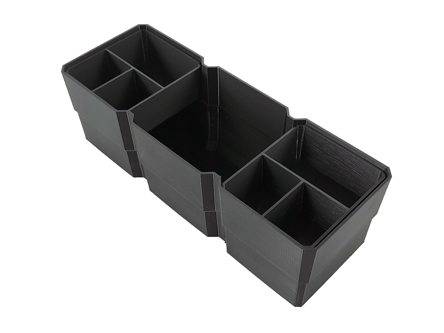 DeWalt ToughSystem 2.0 Full-Size Organizer Compatible XL Replacement Bin Set - Black