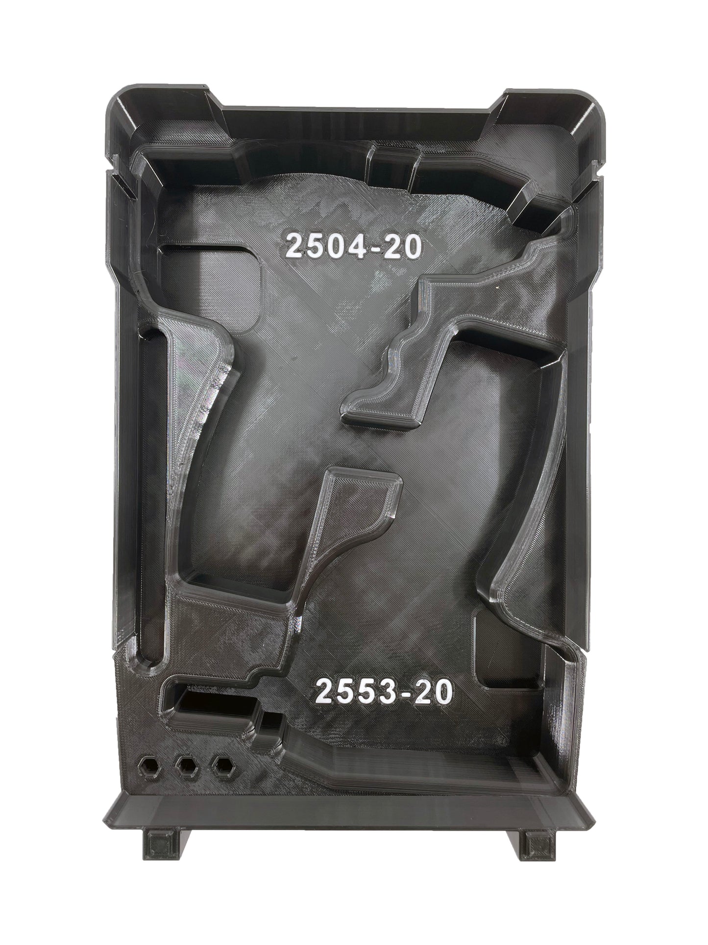 Milwaukee Packout Compact Organizer Compatible M12 Driver Tool Tray Insert Set - Black