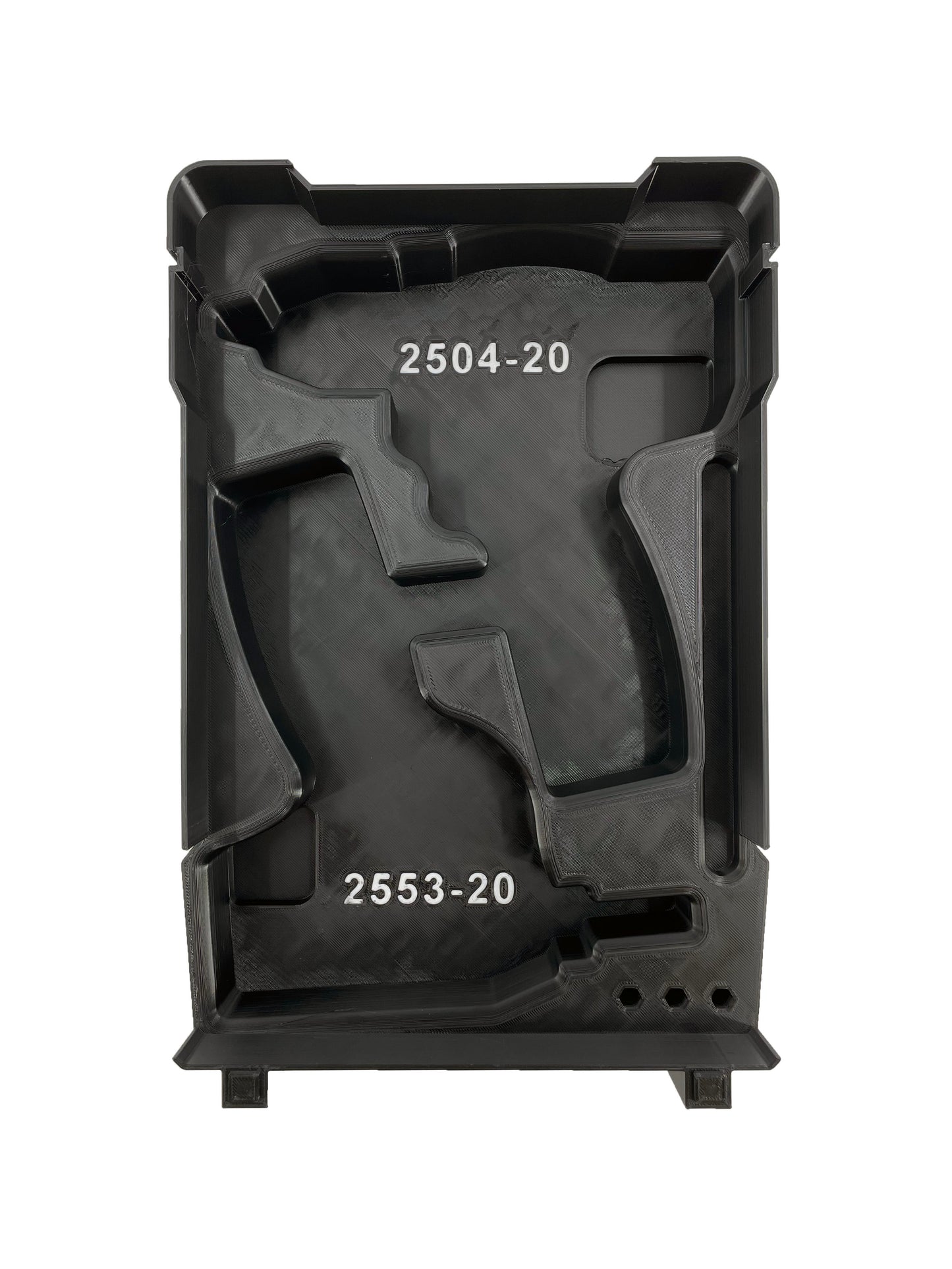 Milwaukee Packout Compact Organizer Compatible M12 Driver Tool Tray Insert Set - Black