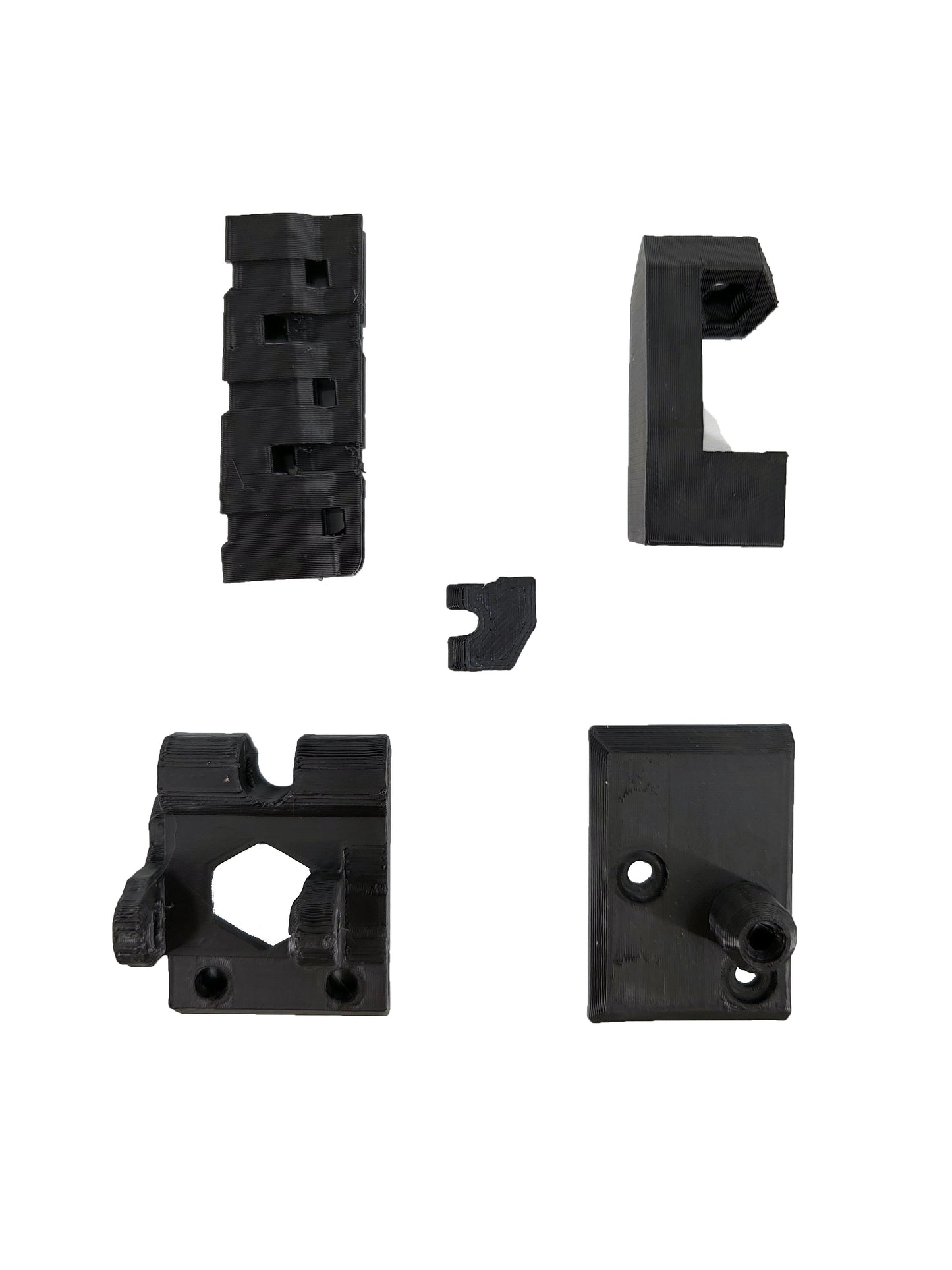 Prusa i3 MK3 E-Axis Hotend Printed Parts ASA