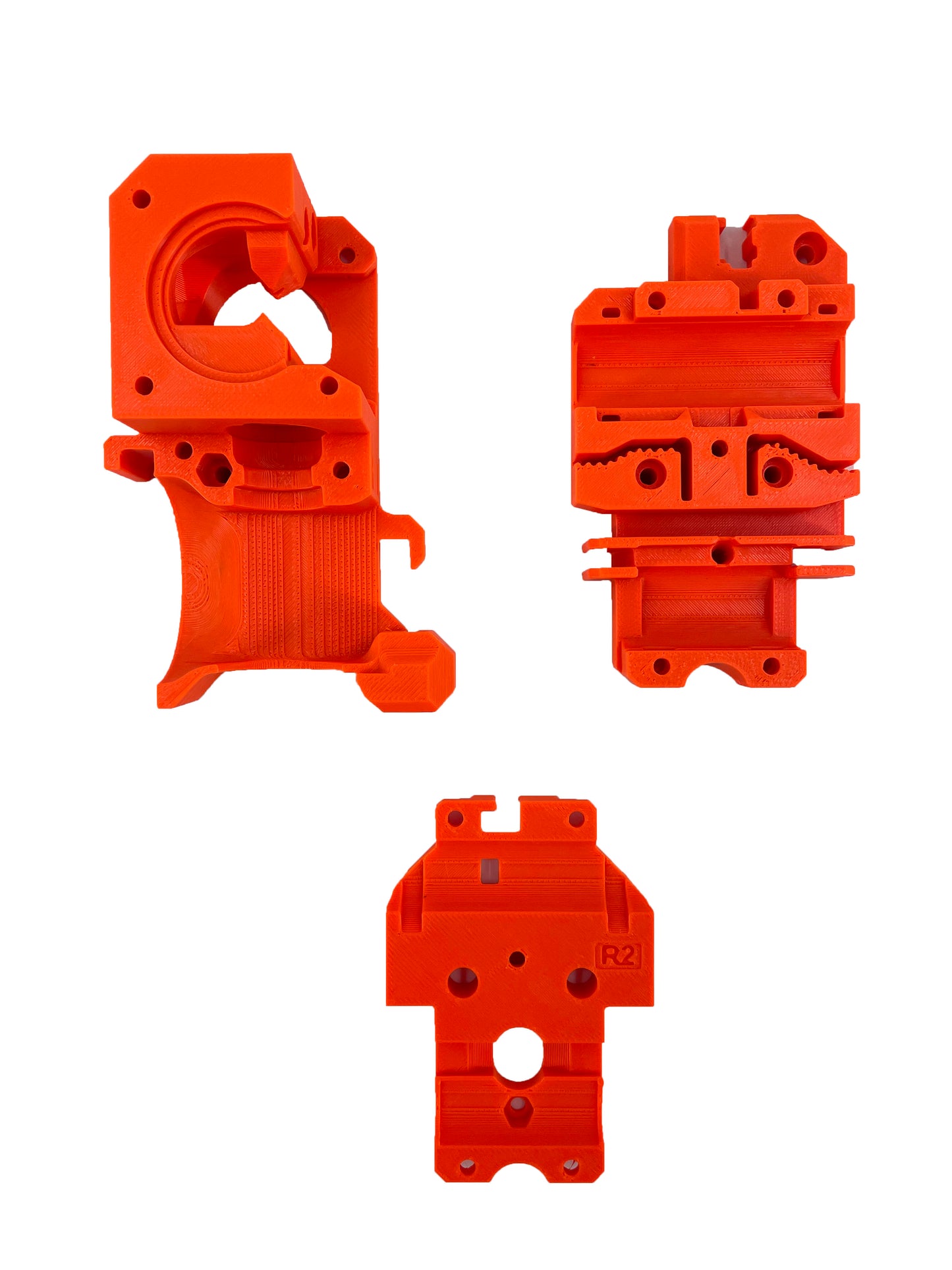 Prusa i3 MK3 E-Axis Hotend Printed Parts ASA