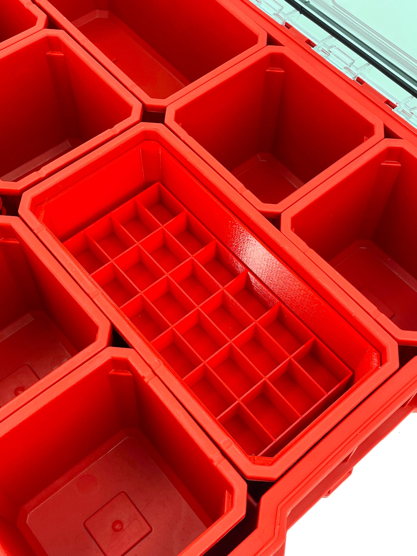 Milwaukee Packout Organizer Compatible AA AAA C D 9V Long Battery Insert Bin