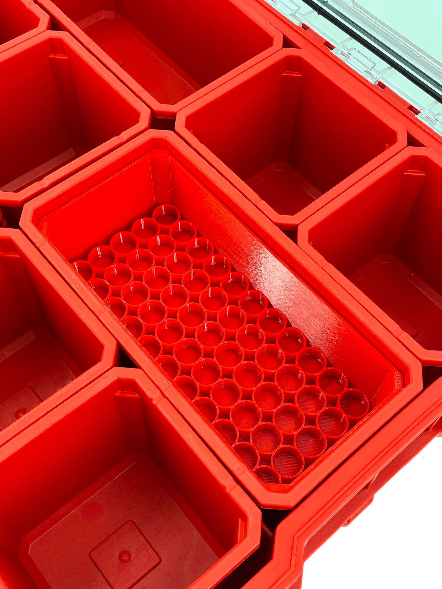 Milwaukee Packout Organizer Compatible AA AAA C D 9V Long Battery Insert Bin