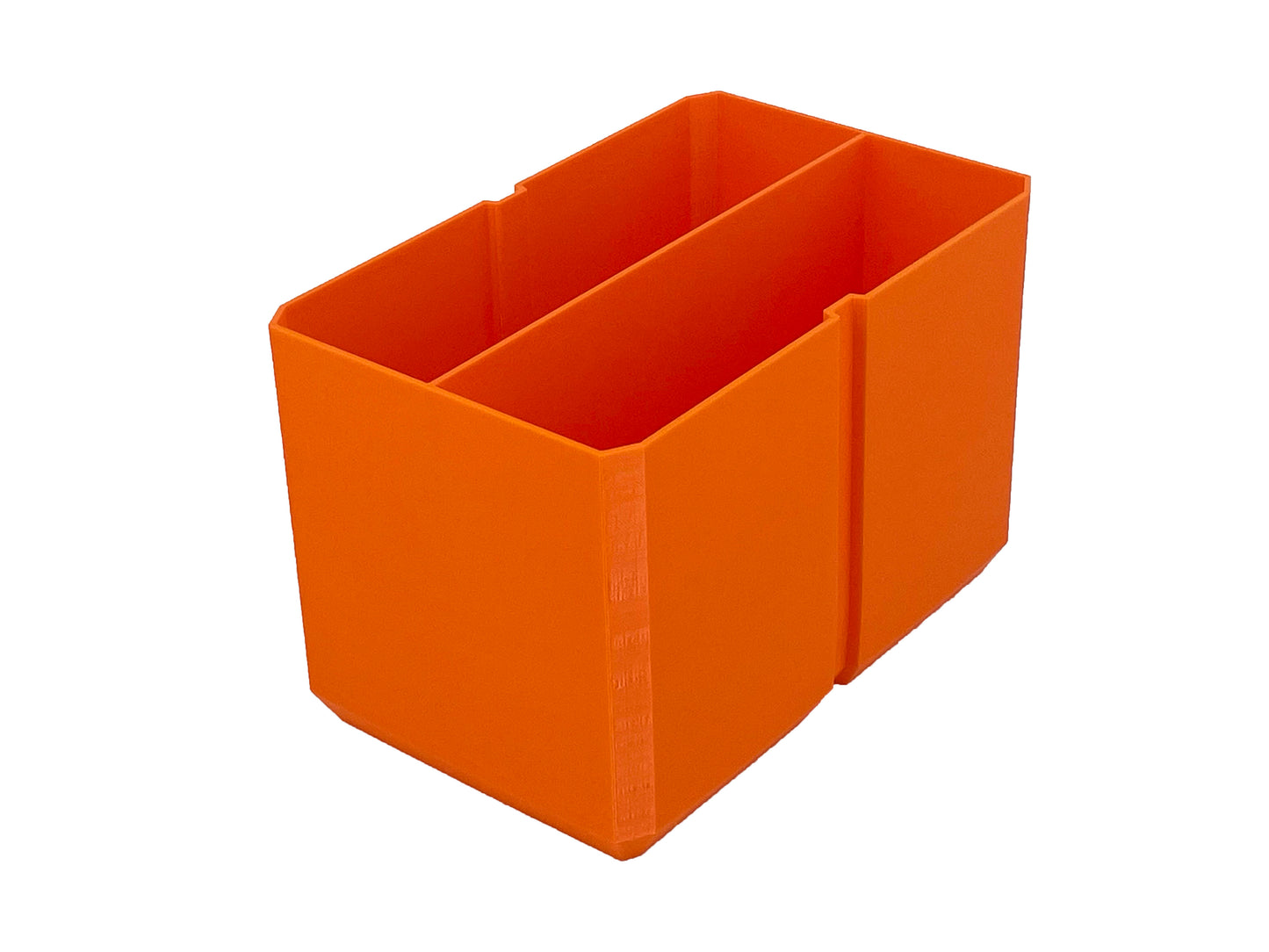 Klein Tools MODbox Two Drawer Toolbox Compatible Medium Nesting Bin - Orange