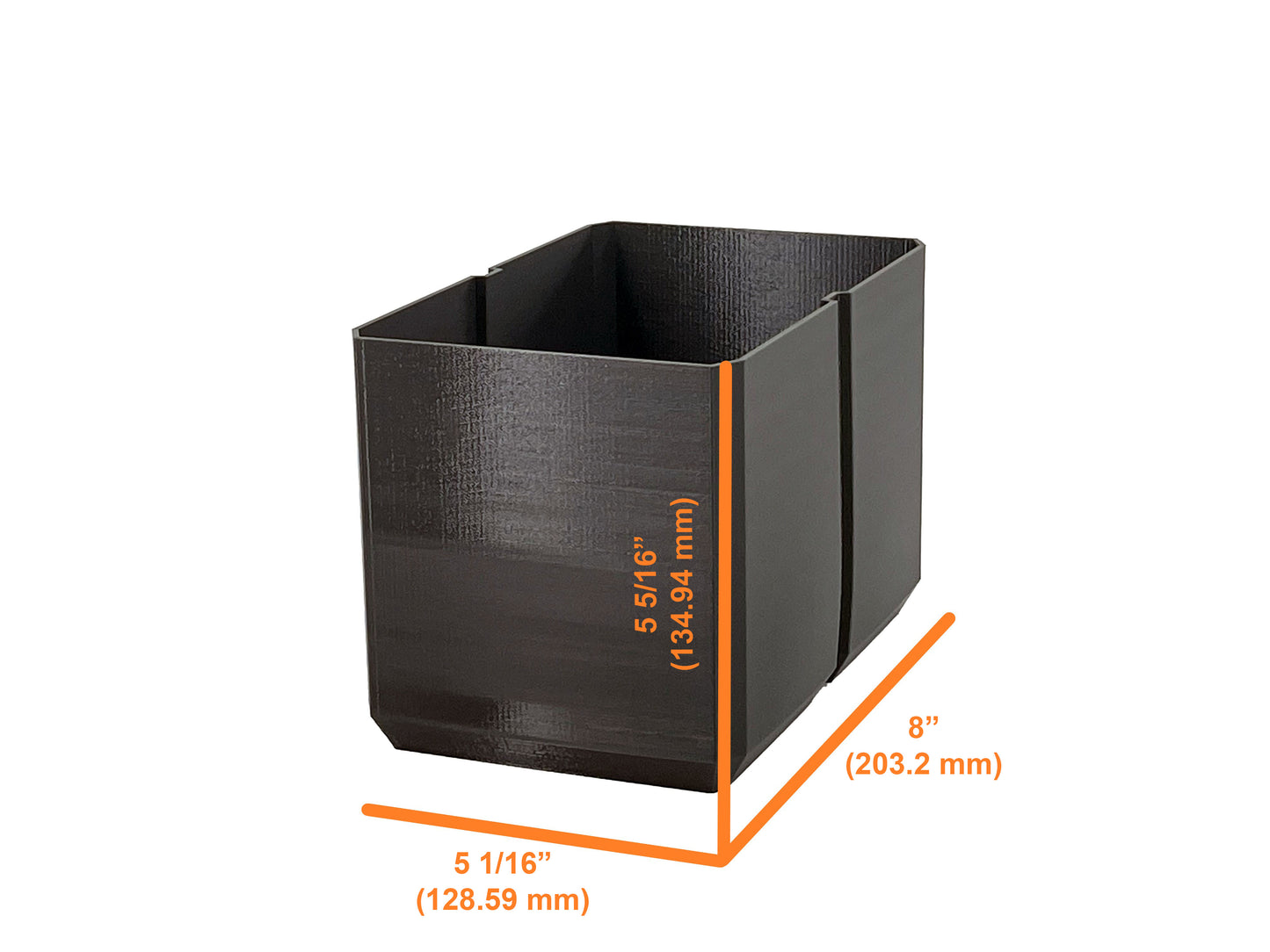 Klein Tools MODbox Two Drawer Toolbox Compatible Medium Nesting Bin - Gray