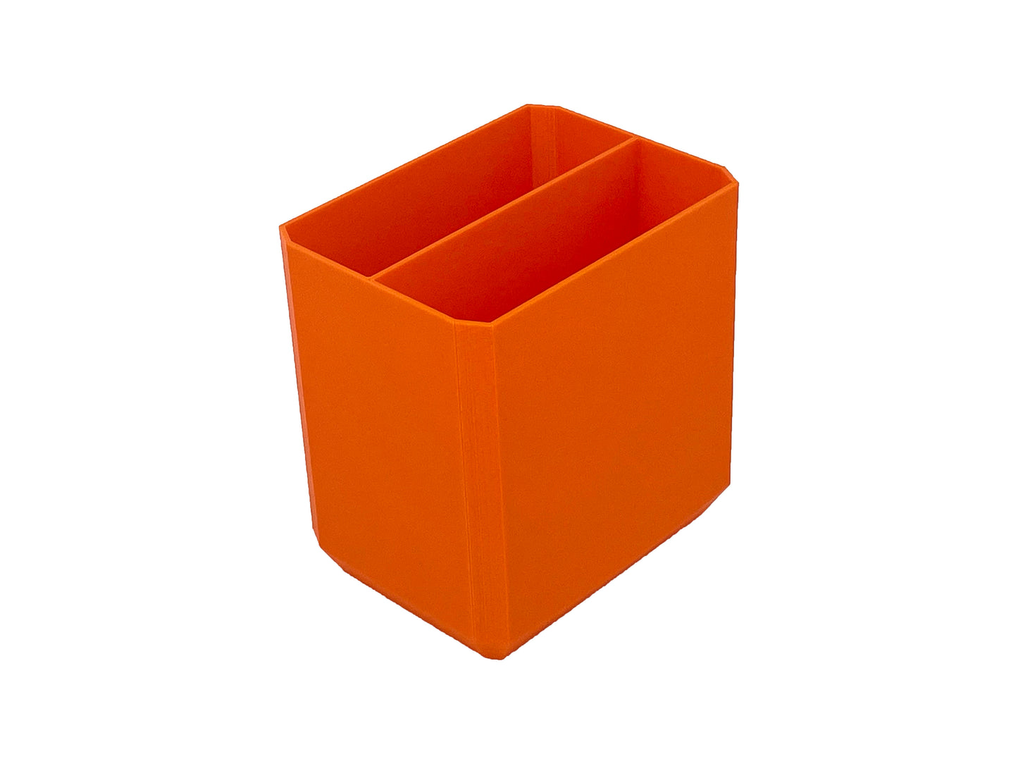 Klein Tools MODbox Two Drawer Toolbox Compatible Small Nesting Bin - Orange