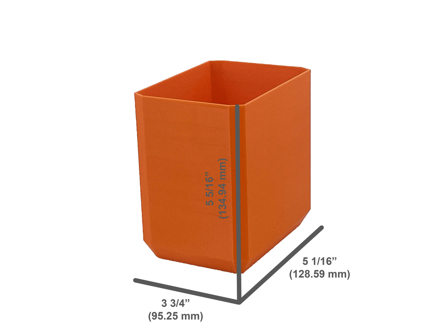 Klein Tools MODbox Two Drawer Toolbox Compatible Small Nesting Bin - Orange