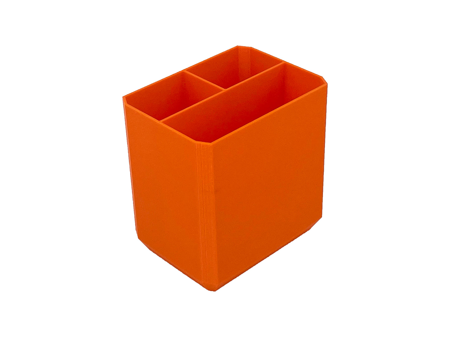 Klein Tools MODbox Two Drawer Toolbox Compatible Small Nesting Bin - Orange