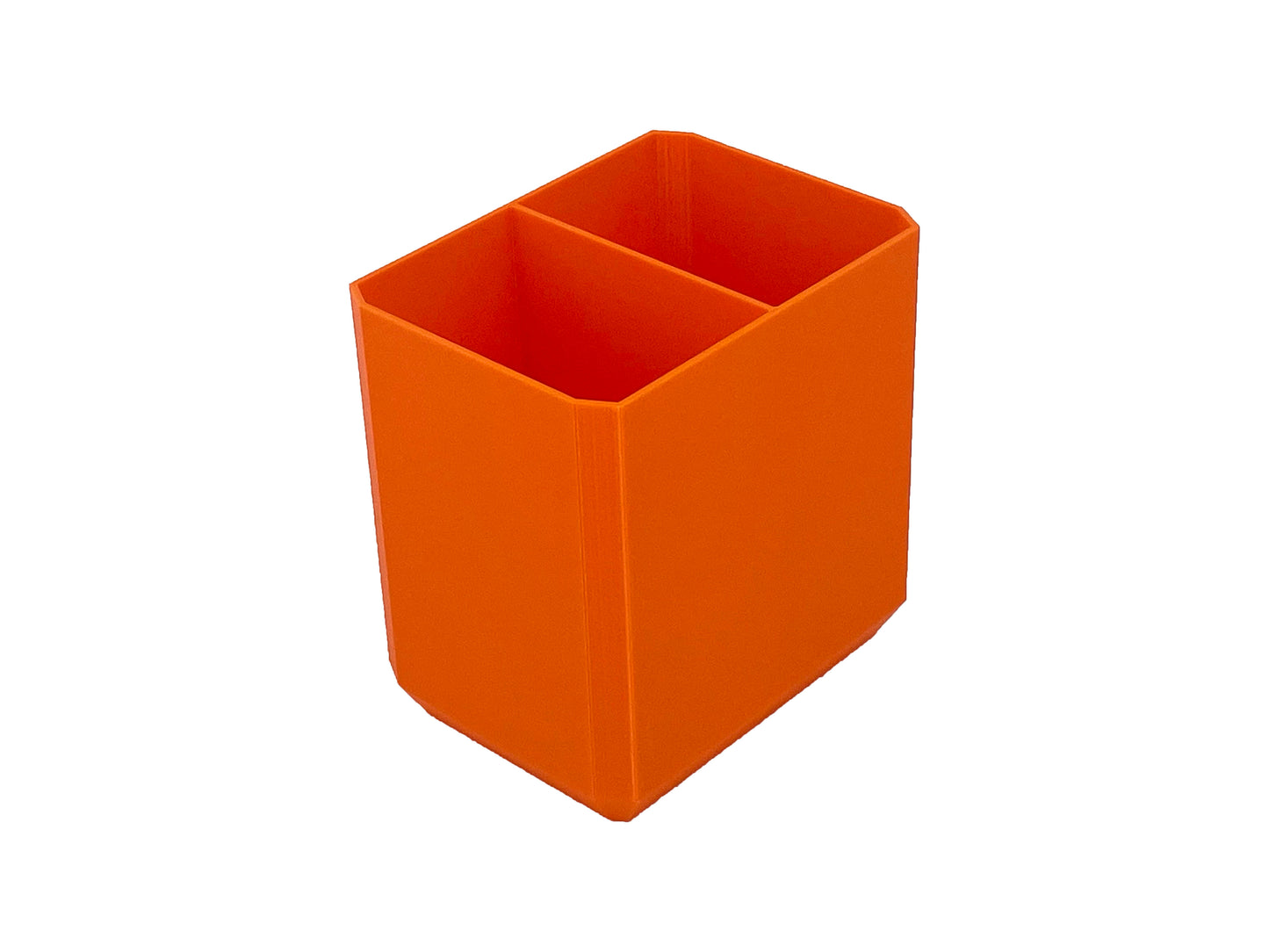 Klein Tools MODbox Two Drawer Toolbox Compatible Small Nesting Bin - Orange