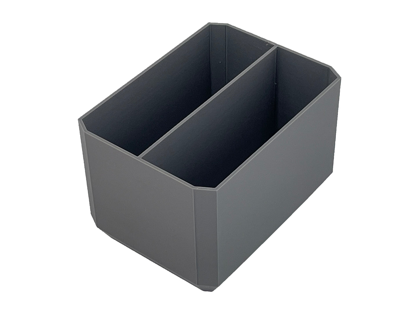 Klein Tools MODbox Three Drawer Toolbox Compatible Small Nesting Bin - Gray
