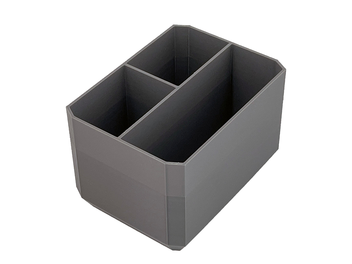 Klein Tools MODbox Three Drawer Toolbox Compatible Small Nesting Bin - Gray