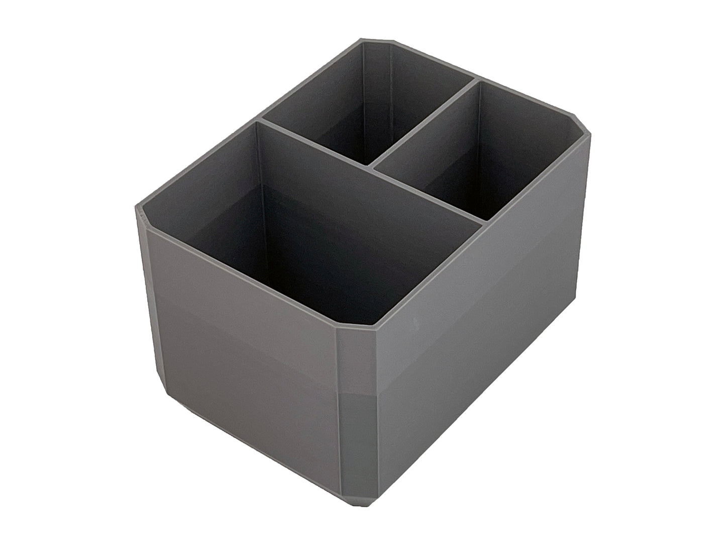 Klein Tools MODbox Three Drawer Toolbox Compatible Small Nesting Bin - Gray