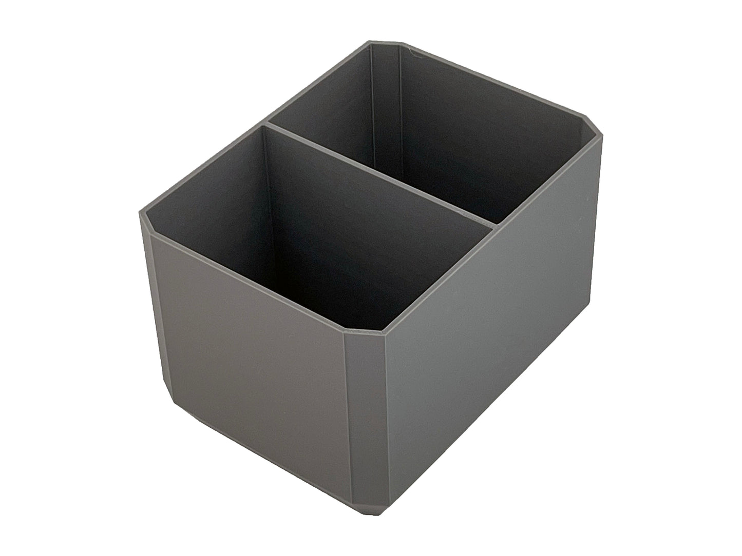 Klein Tools MODbox Three Drawer Toolbox Compatible Small Nesting Bin - Gray