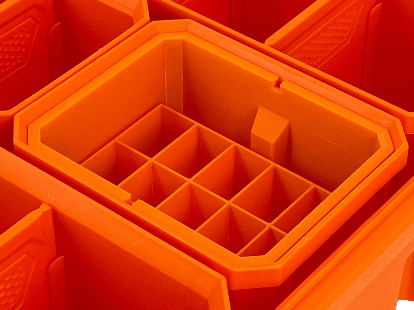 Klein Tools Modbox Tall Component Box Organizer Compatible Small AA AAA C D 9V Bins
