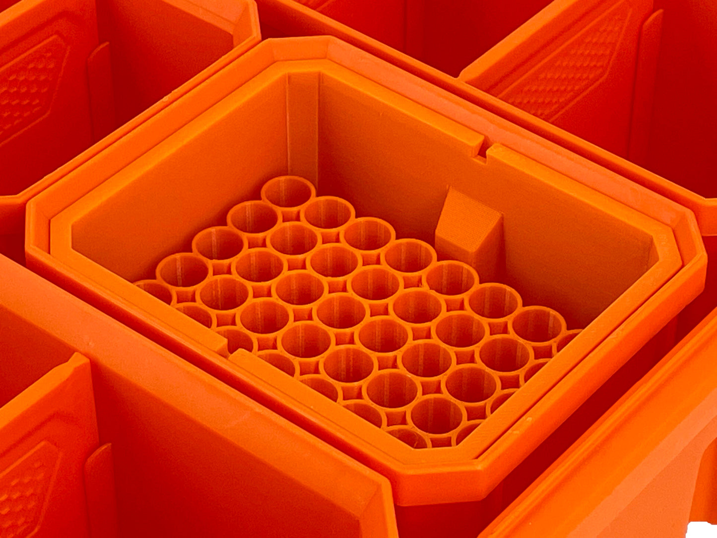 Klein Tools Modbox Tall Component Box Organizer Compatible Small AA AAA C D 9V Bins