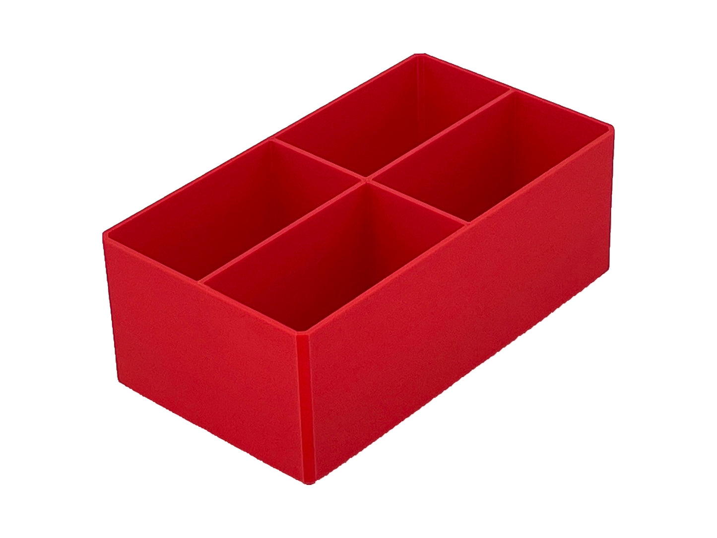 Milwaukee Packout Multi-Depth 3-Drawer (Upper) Tool Box Compatible Medium Nesting Bins - Red