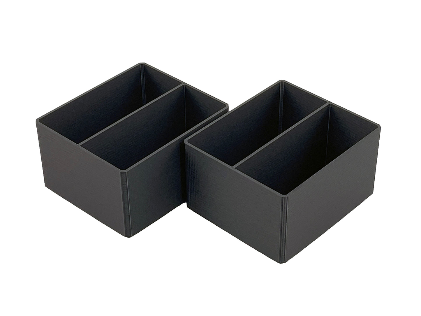 Milwaukee Packout Multi-Depth 3-Drawer (Upper) Tool Box Compatible Small Nesting Bins - Black