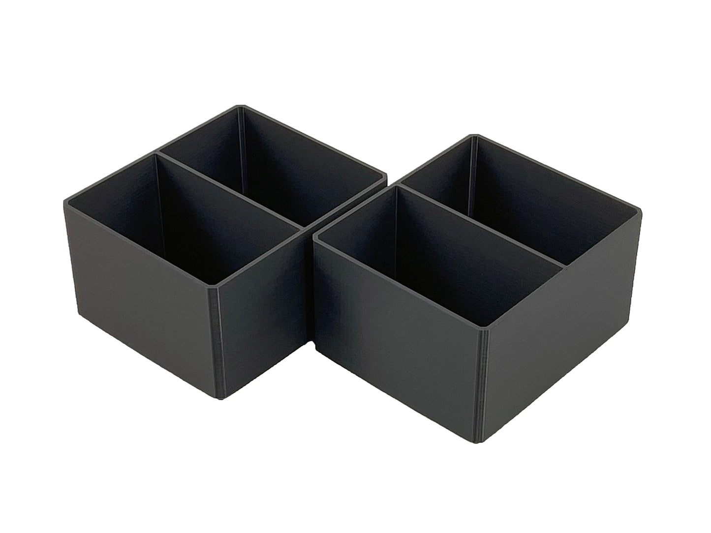 Milwaukee Packout Multi-Depth 3-Drawer (Upper) Tool Box Compatible Small Nesting Bins - Black