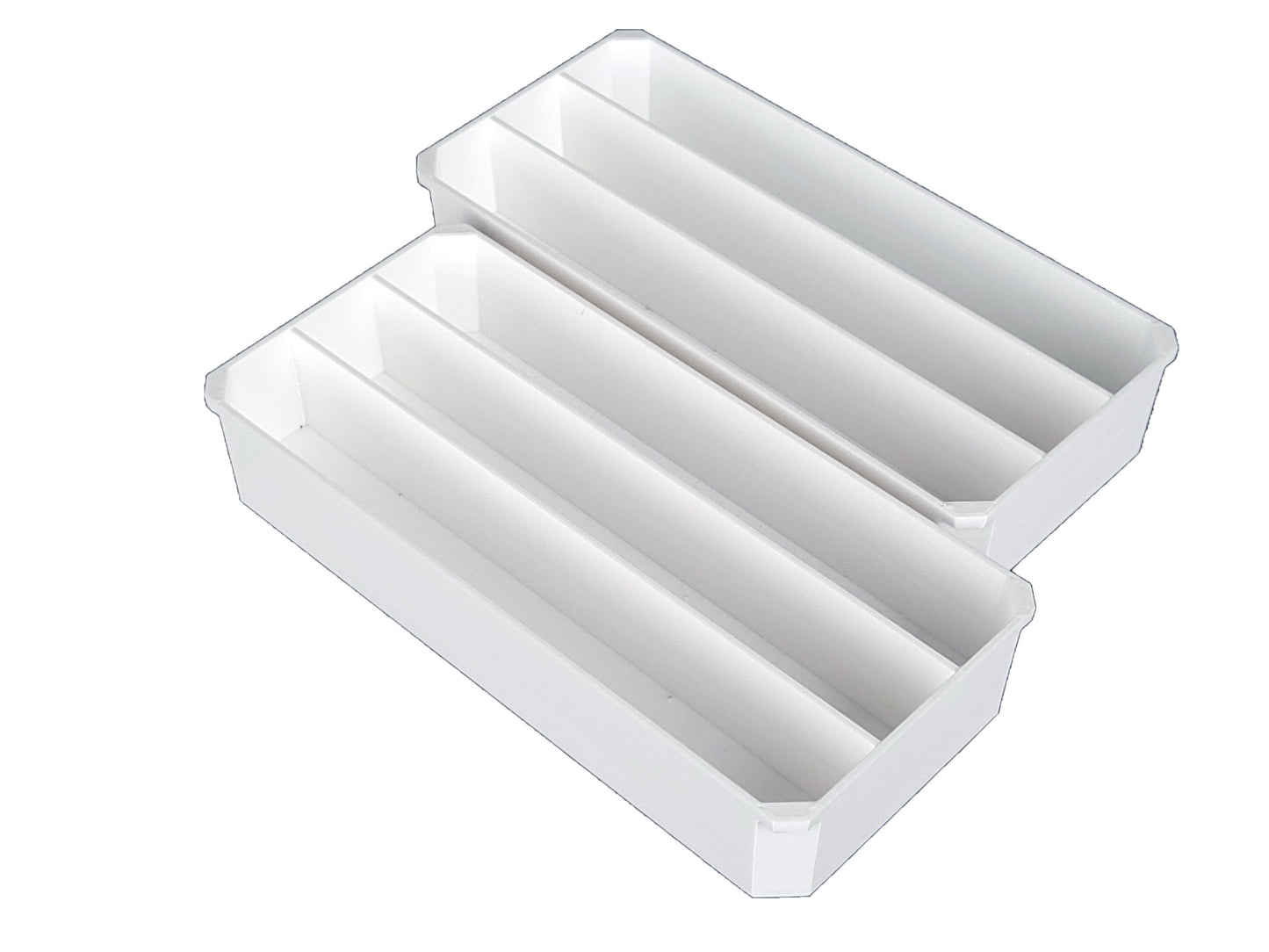 Milwaukee Packout Compact Organizer Compatible 3rd Height Long Nesting Bins - Black