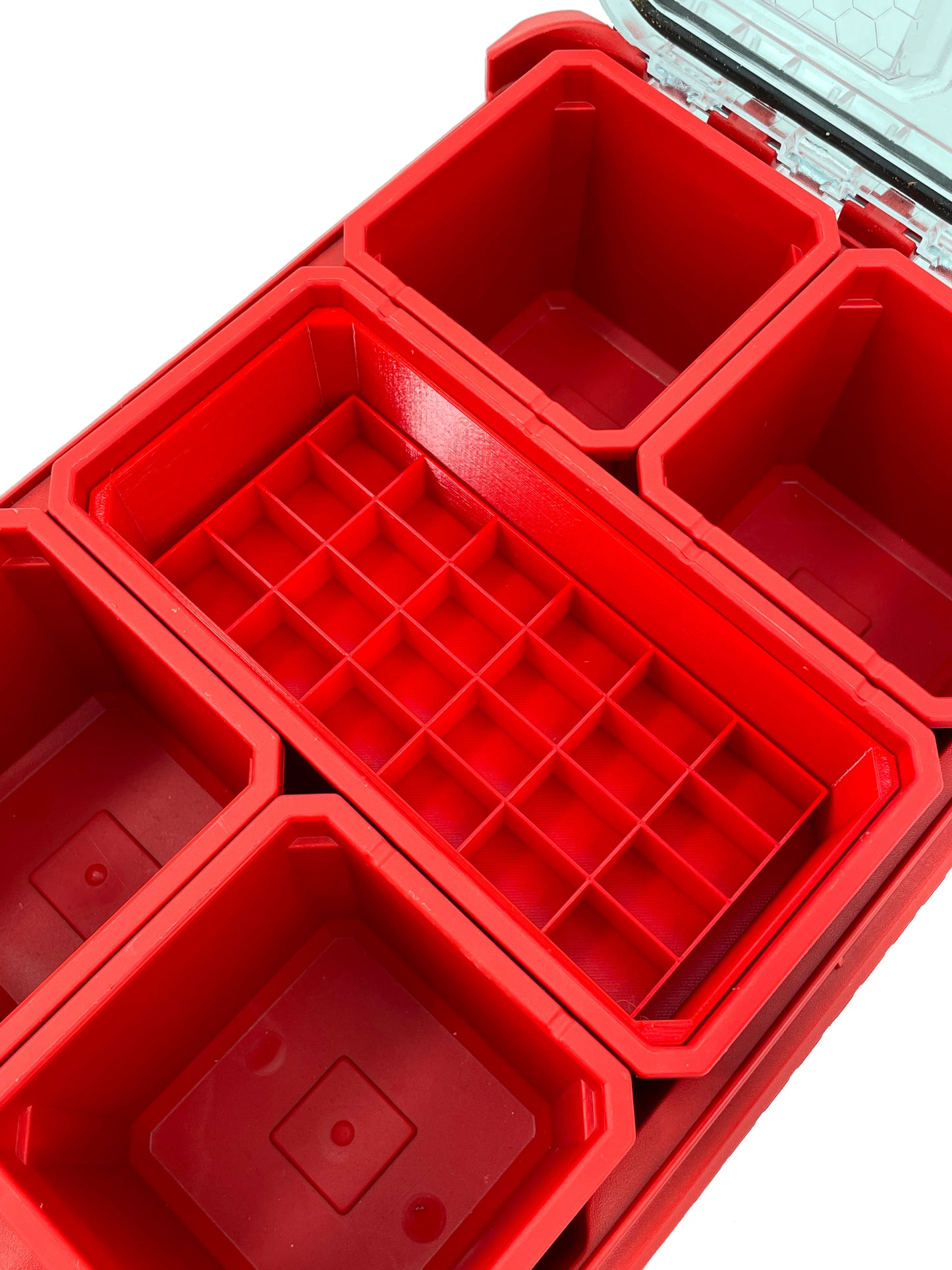 Milwaukee Packout Compact Organizer Compatible AA AAA C D 9V Long Battery Insert Bin