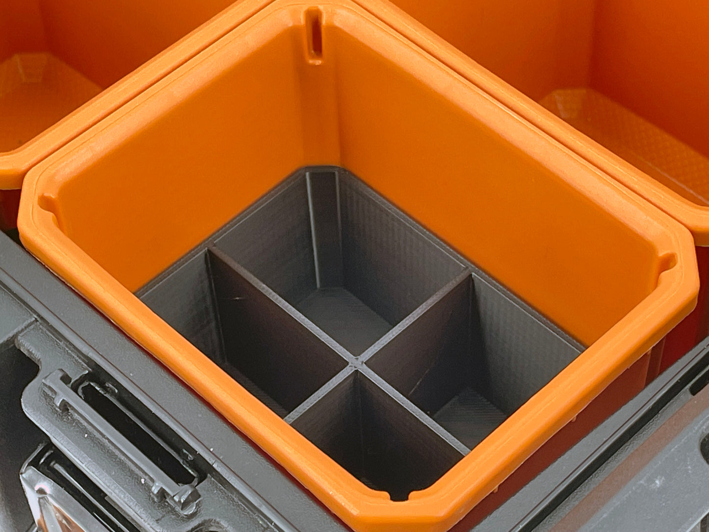 Ridgid Pro Organizer Compatible Small Nesting Bin Set - Black
