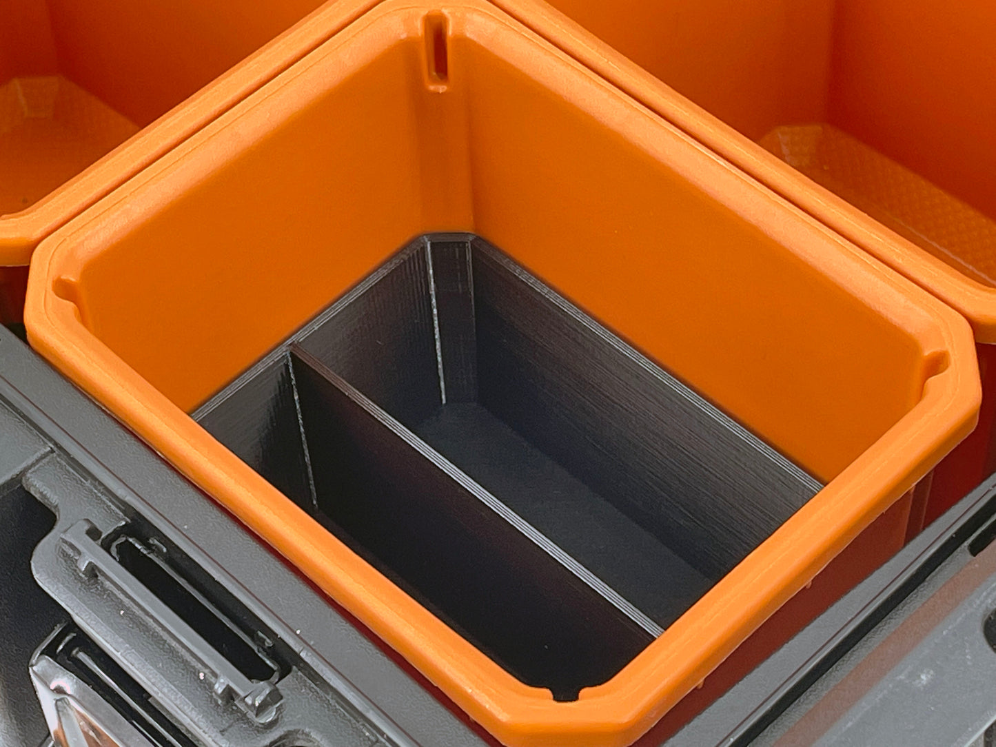 Ridgid Pro Organizer Compatible Small Nesting Bin Set - Black