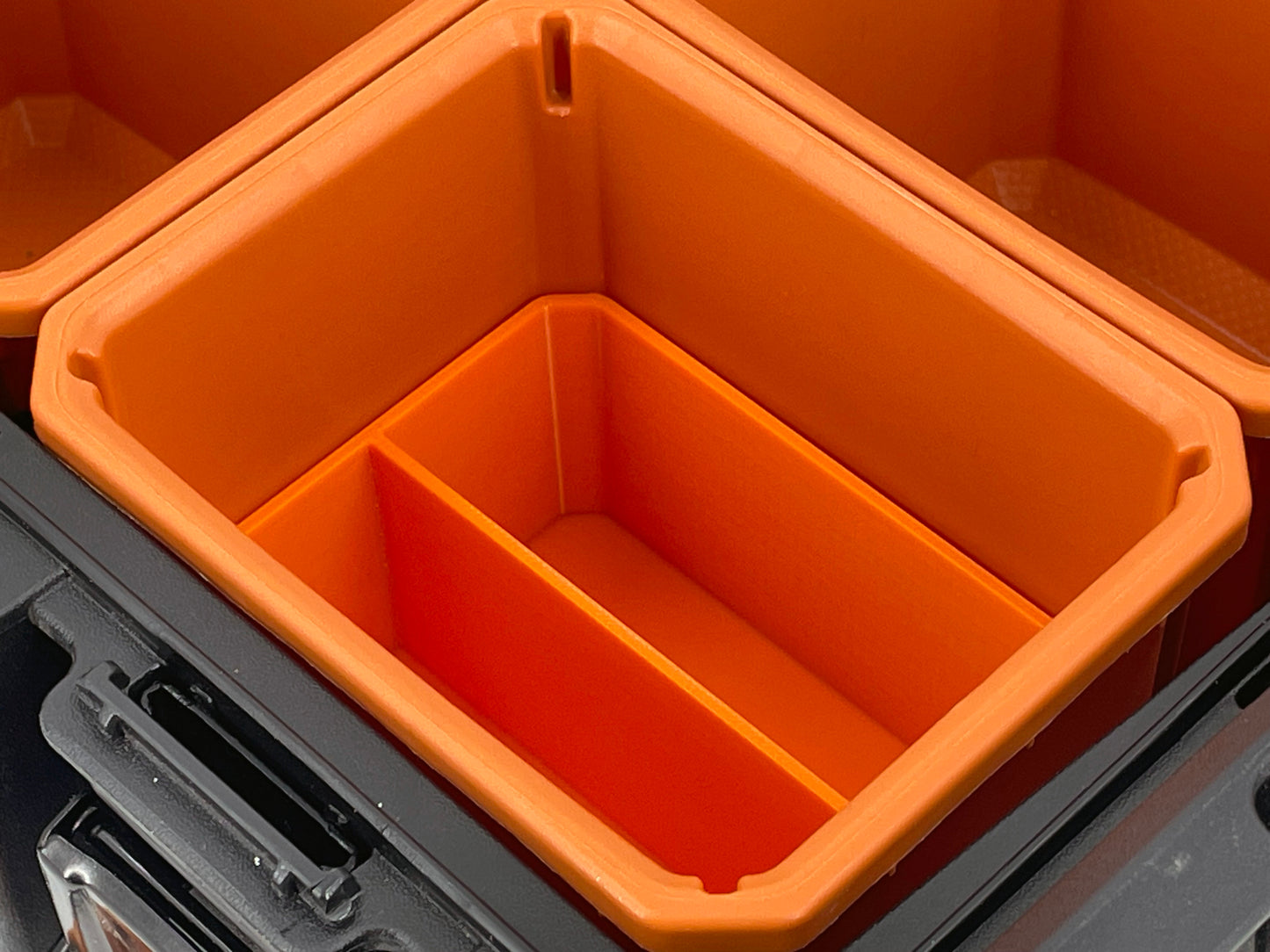 Ridgid Pro Organizer Compatible Small Nesting Bin Set - Orange