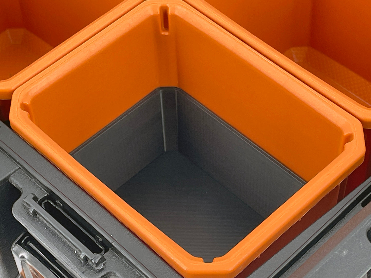 Ridgid Pro Organizer Compatible Small Nesting Bin Set - Black