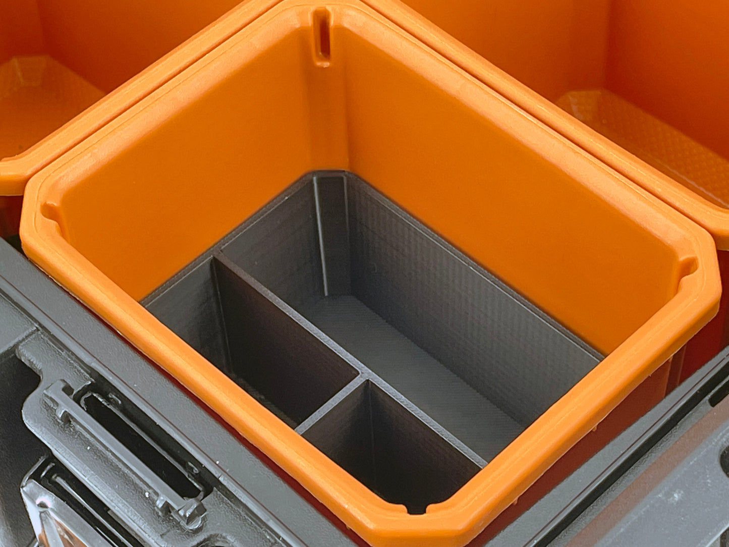 Ridgid Pro Organizer Compatible Small Nesting Bin Set - Black