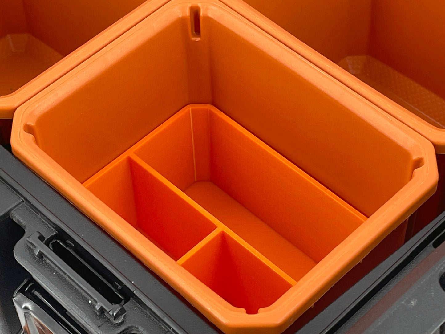 Ridgid Pro Organizer Compatible Small Nesting Bin Set - Orange