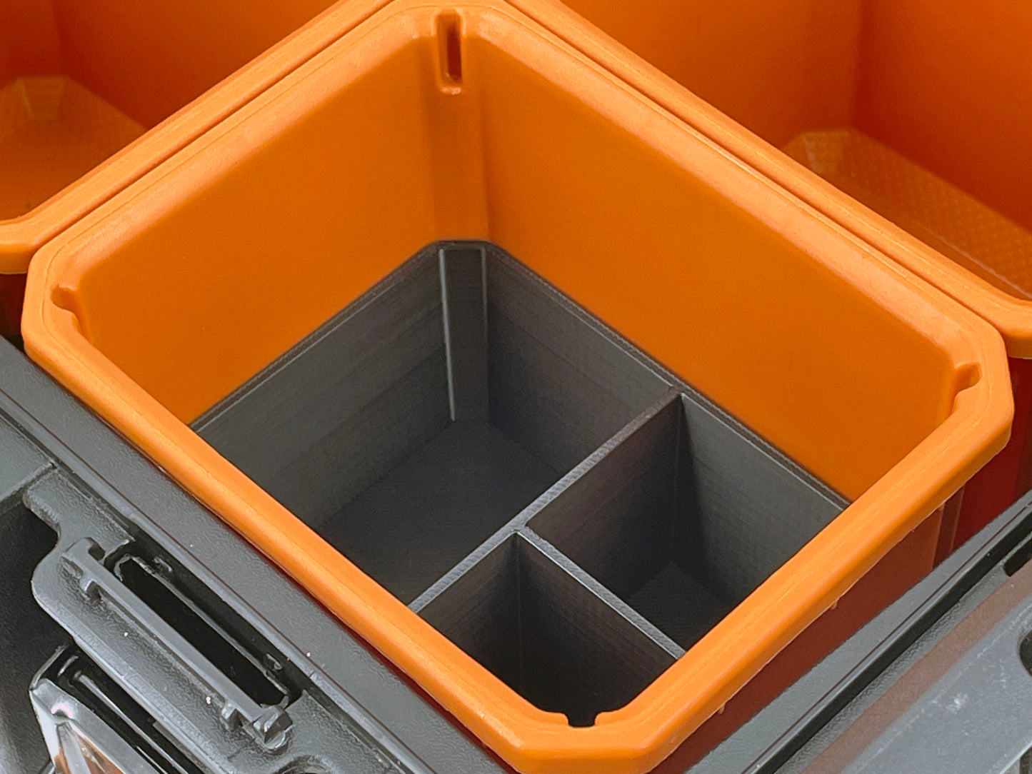 Ridgid Pro Organizer Compatible Small Nesting Bin Set - Black